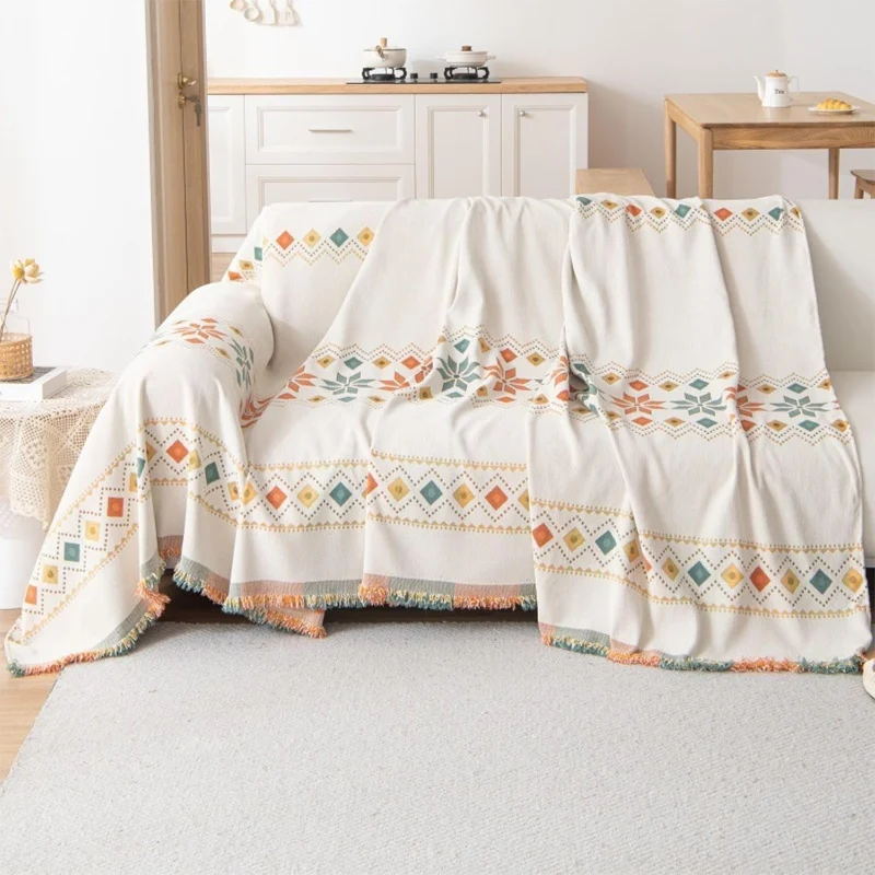 50 % RABATT | BohoCover™ | Wendbarer Sofabezug im Bohemian-Stil mit Quasten