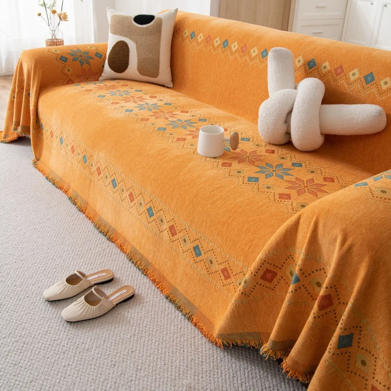 50 % RABATT | BohoCover™ | Wendbarer Sofabezug im Bohemian-Stil mit Quasten