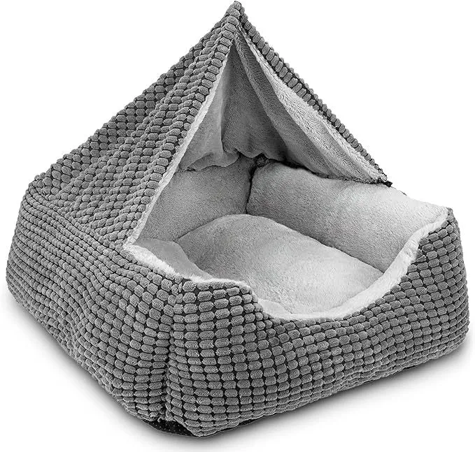 Plüsch Dreieckiges Versteck-Hundebett