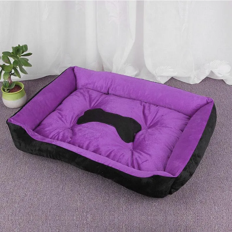 Orthopädisches Plüsch-Hundebett