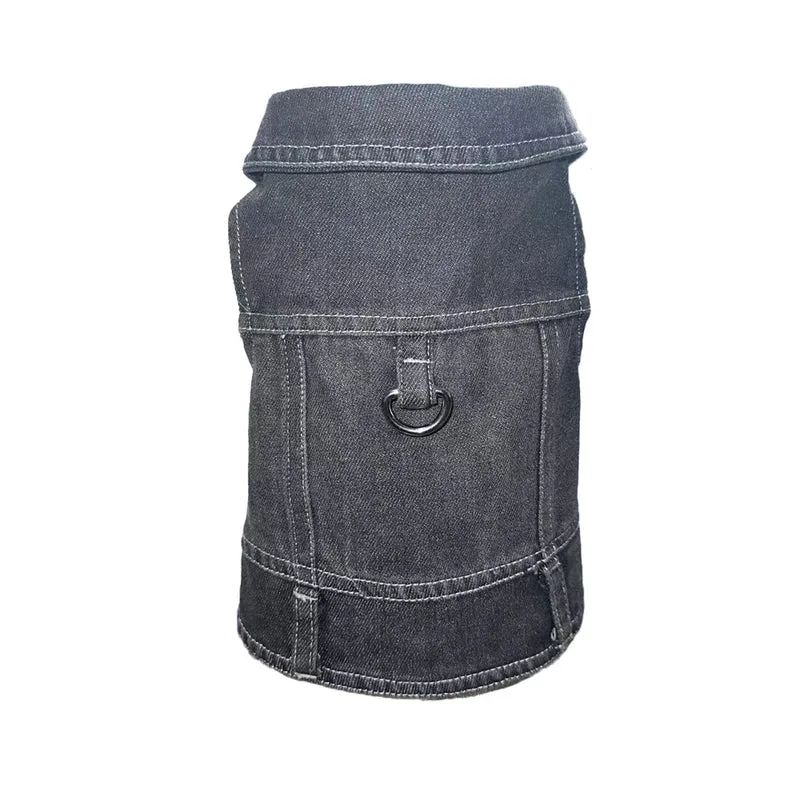 Strapazierfähiges Denim-Jacken-Hundebett