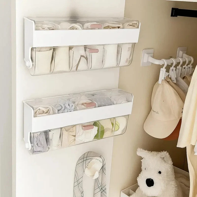ClariDraw™ | Wandmontierter Schubladenorganizer für Küche und Bad