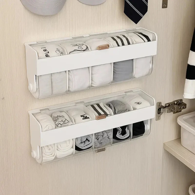 ClariDraw™ | Wandmontierter Schubladenorganizer für Küche und Bad