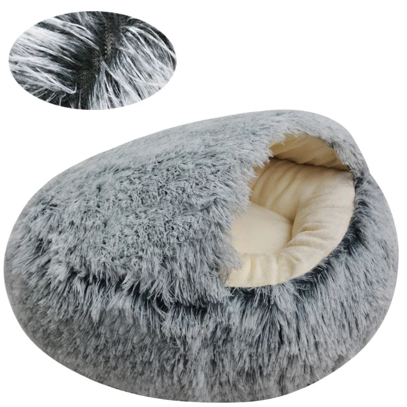 Gemütliches Weiches Versteck-Hundebett