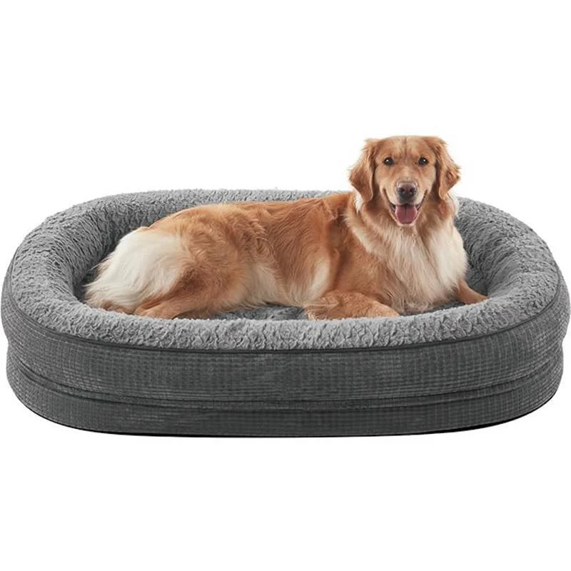Orthopädisches Lounge-Hundebett mit Stützfunktion