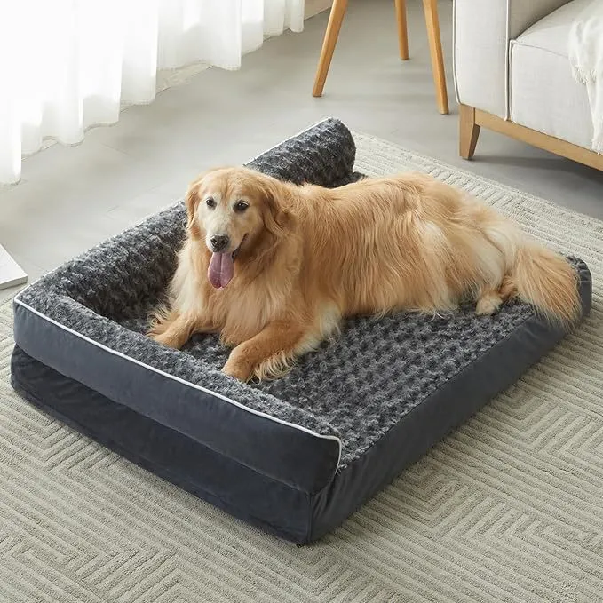 Orthopädisches, stützendes Hundebett