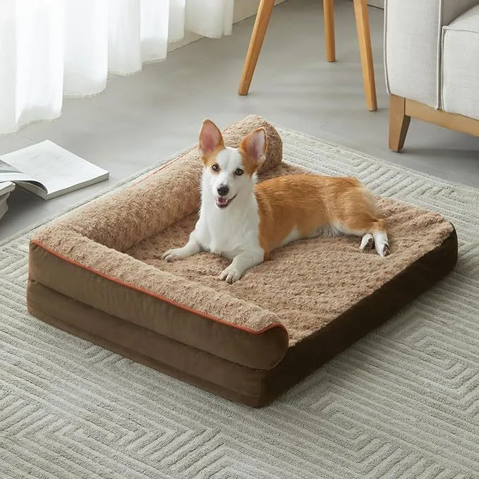 Orthopädisches, stützendes Hundebett