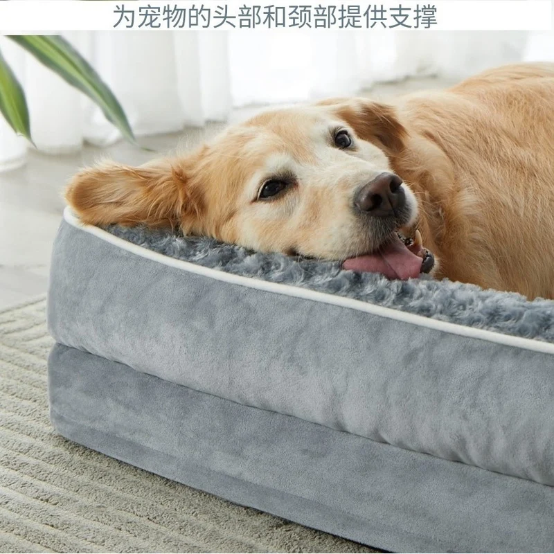 Orthopädisches, stützendes Hundebett