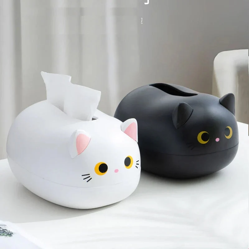 50% RABATT | Elegatto™ | Niedliche Katzen-Tissue-Box mit Zahnstocherhalter & großem Stauraum