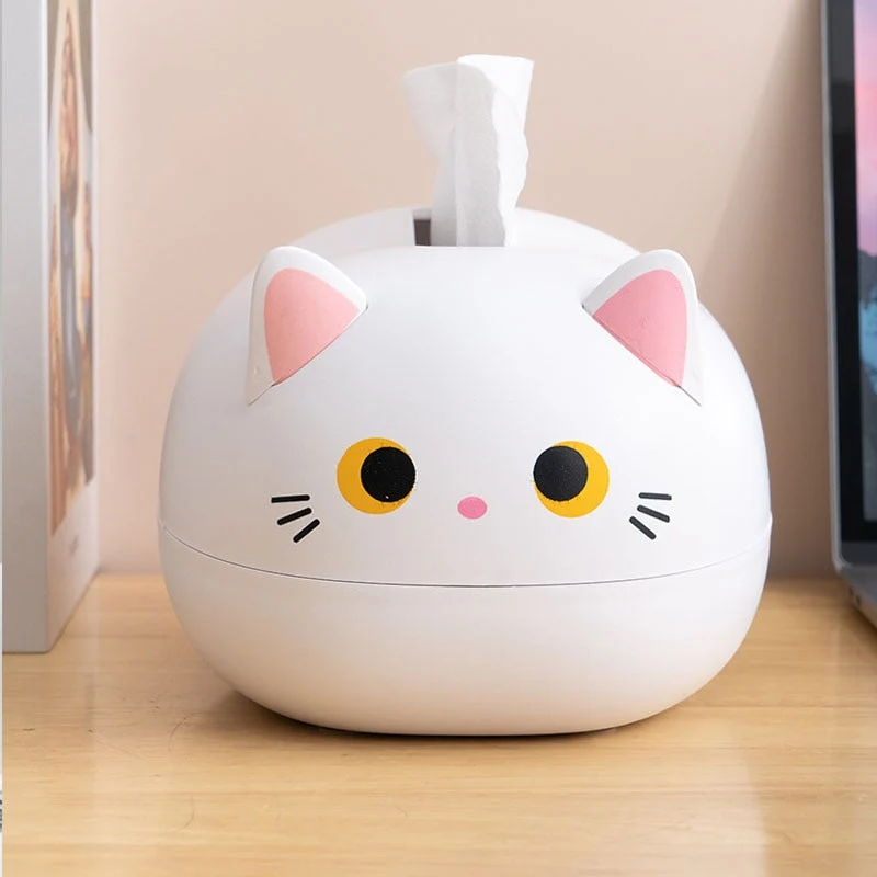 50% RABATT | Elegatto™ | Niedliche Katzen-Tissue-Box mit Zahnstocherhalter & großem Stauraum