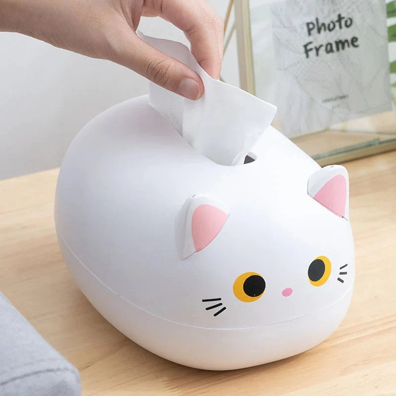 50% RABATT | Elegatto™ | Niedliche Katzen-Tissue-Box mit Zahnstocherhalter & großem Stauraum