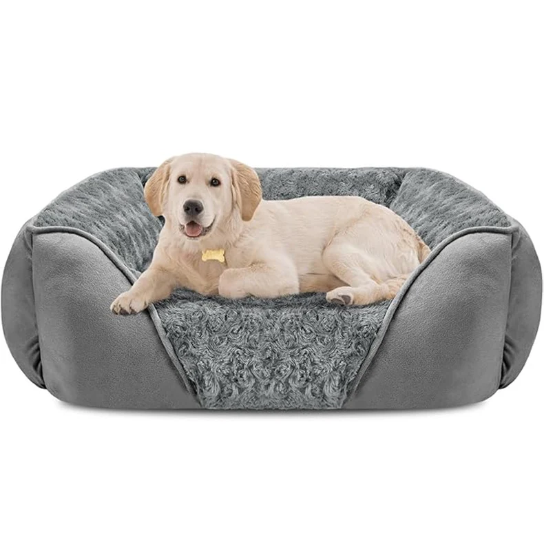 Orthopädisches Plüsch-Sofa-Hundebett