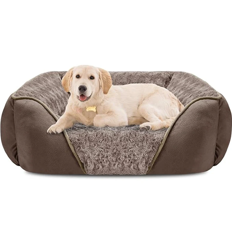 Orthopädisches Plüsch-Sofa-Hundebett