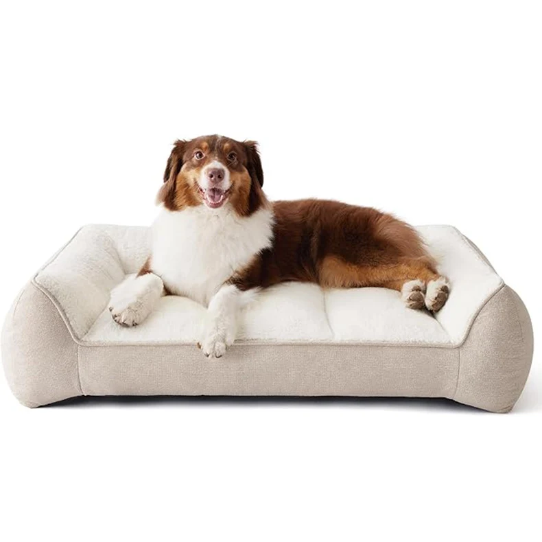 Orthopädische Plüsch-Hundeliege Hundebett