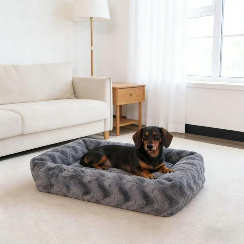 Kuscheliges Luxus-Hundebett