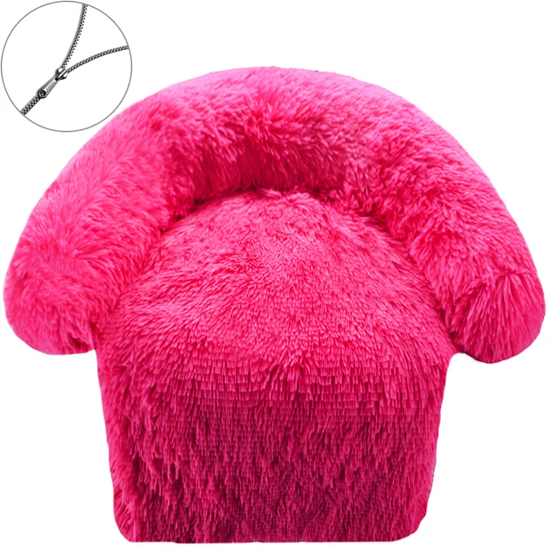 Plüsch-Sessel-Hundebett