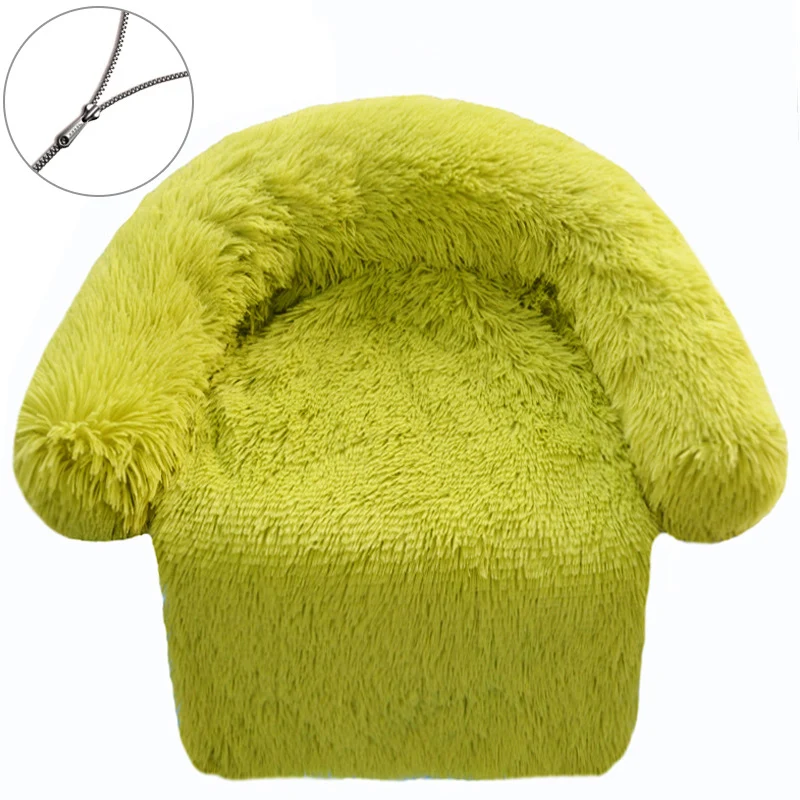 Plüsch-Sessel-Hundebett