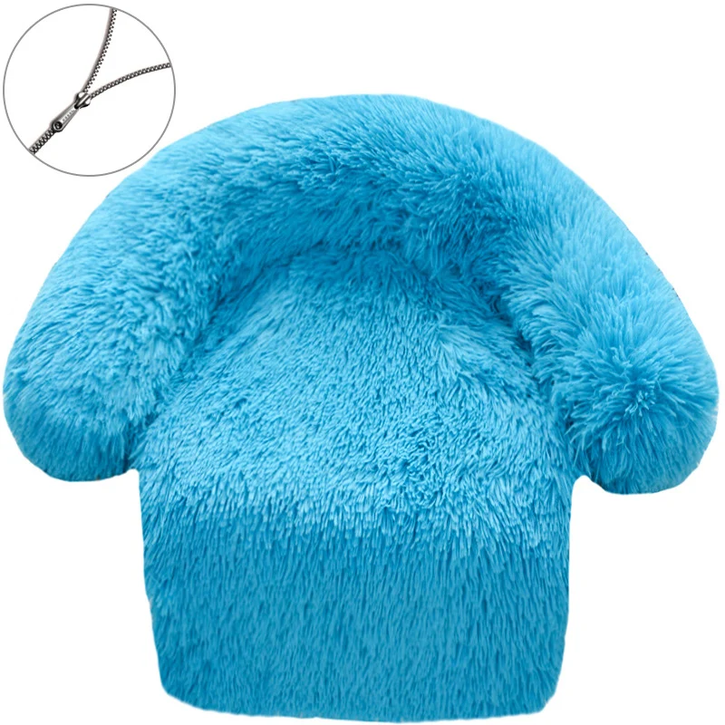 Plüsch-Sessel-Hundebett