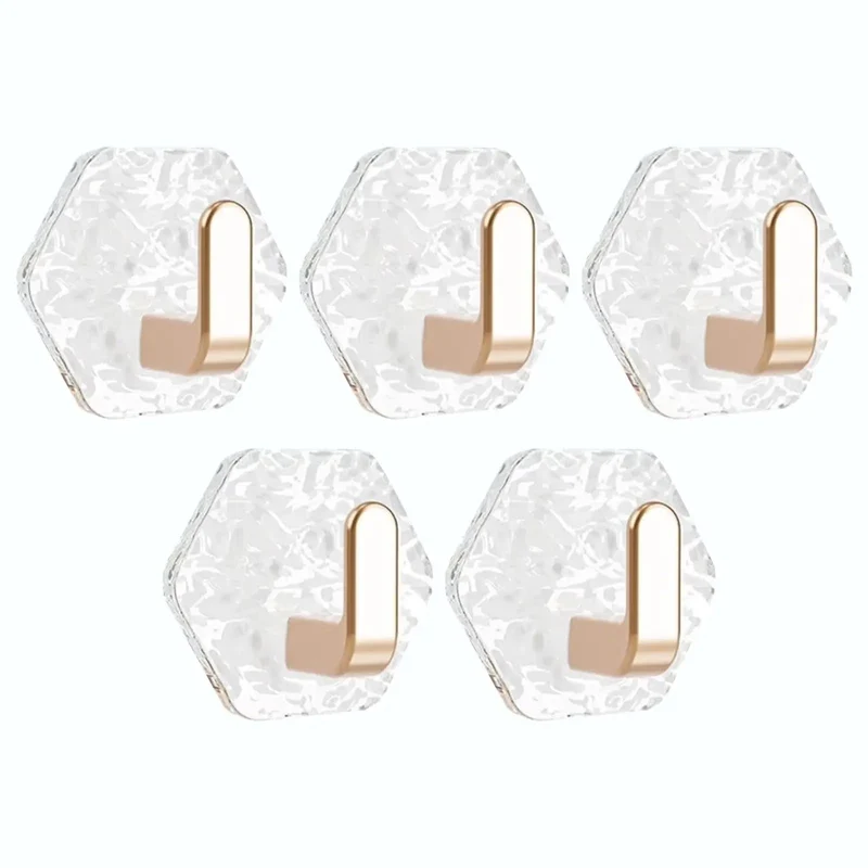 StickGlam™ | Wandhaken mit 2 kg Tragkraft — Sicherer Griff auf glatten Oberflächen 10er Set