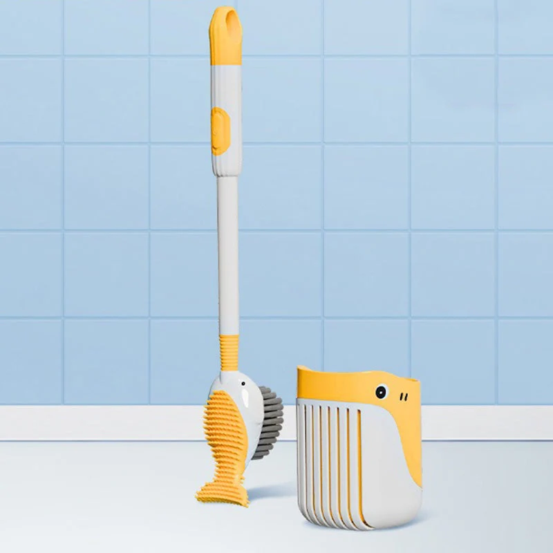 50% Rabatt | Cleano™ | Toilettenbürstenset mit Saugnapf