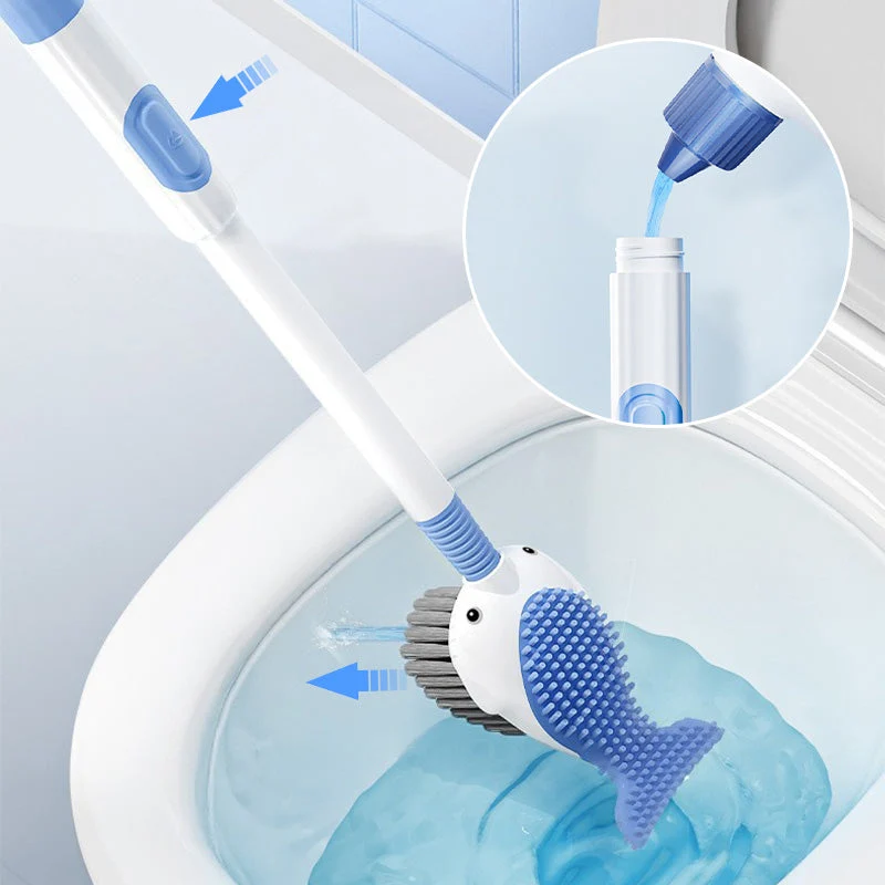 50% Rabatt | Cleano™ | Toilettenbürstenset mit Saugnapf