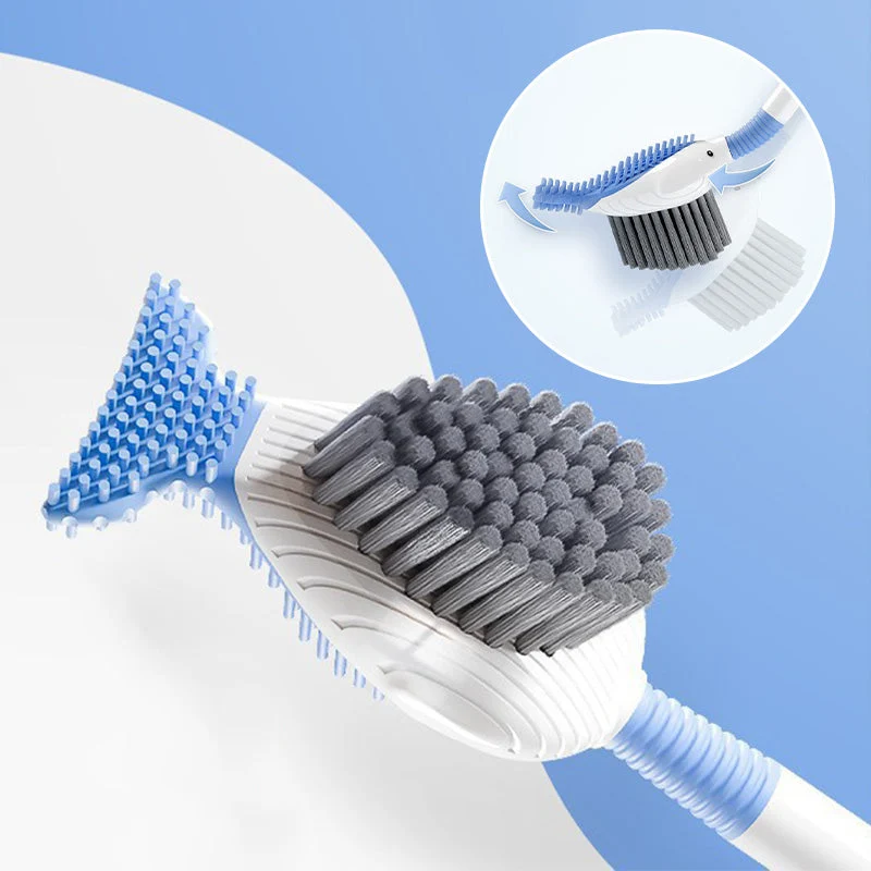 50% Rabatt | Cleano™ | Toilettenbürstenset mit Saugnapf