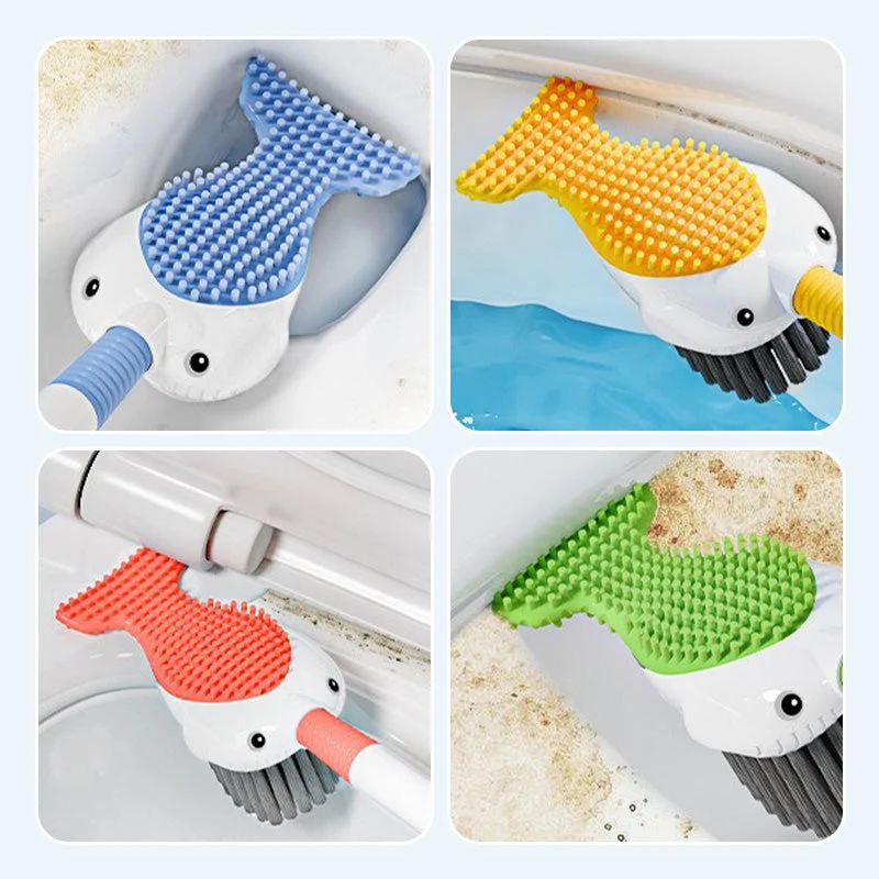 50% Rabatt | Cleano™ | Toilettenbürstenset mit Saugnapf