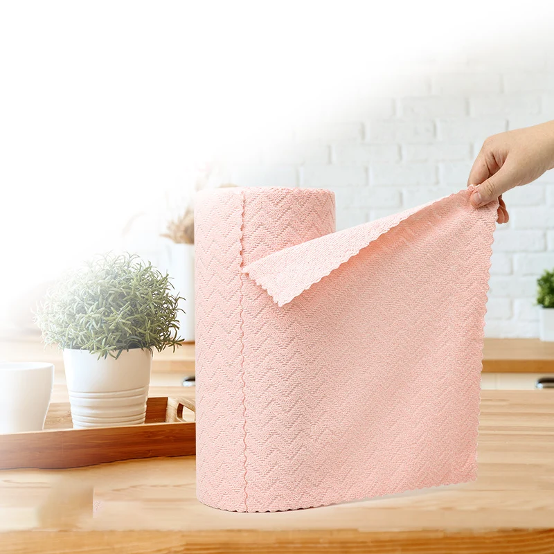 1+1 GRATIS | EcoWipe™ | Nachhaltige Mikrofasertücher im Rollenformat | Wiederverwendbar, saugstark & fusselfrei