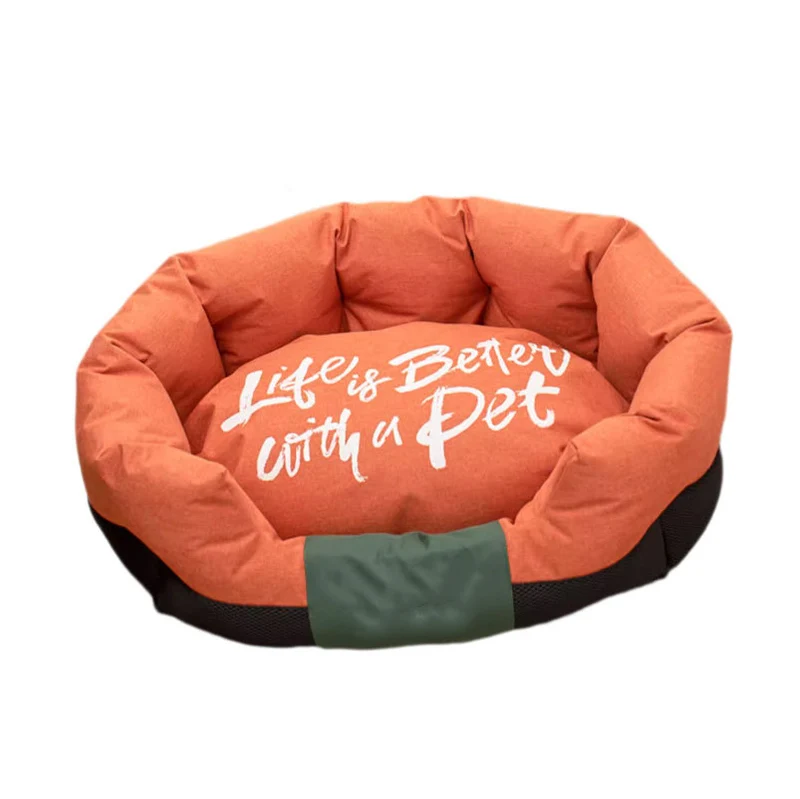 Gemütliches Tiefschlaf-Kissen-Hundebett