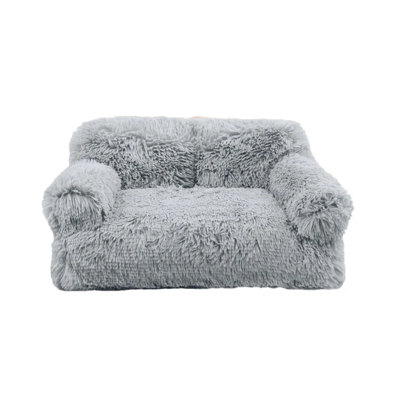 Luxuriöses Plüsch-Lounge-Sofa-Hundebett