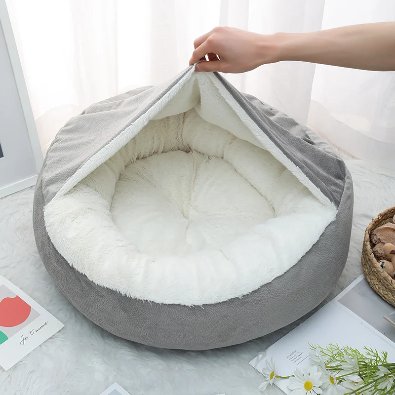 Gemütliches rundes Hundebett