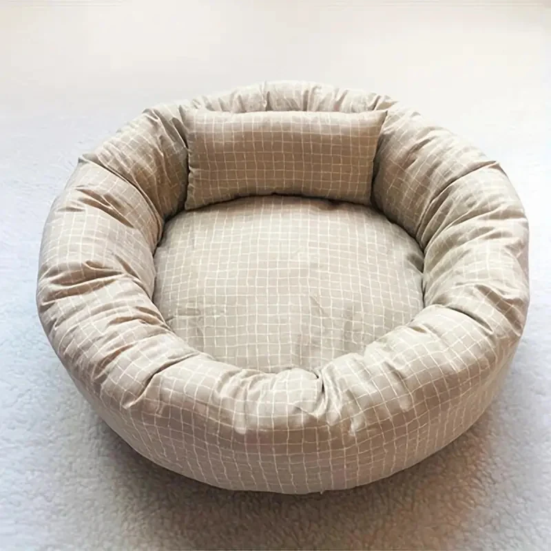 Komfortables rundes Hundebett