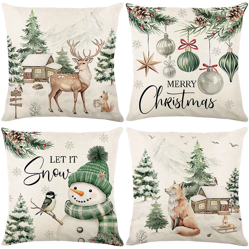 2+2 GRATIS | NordForm™ | Weihnachts-Kissenbezug