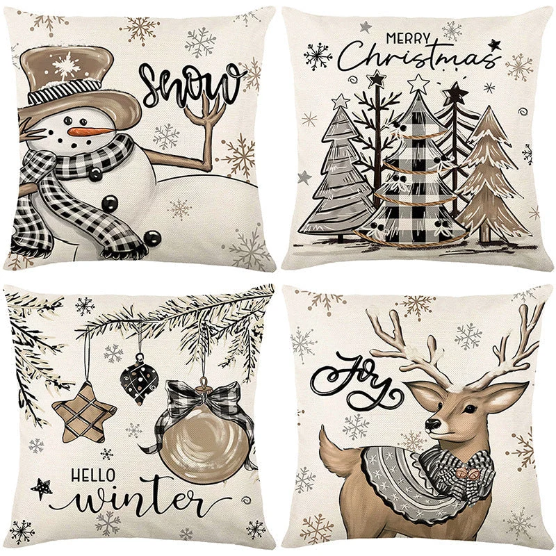 2+2 GRATIS | NordForm™ | Weihnachts-Kissenbezug