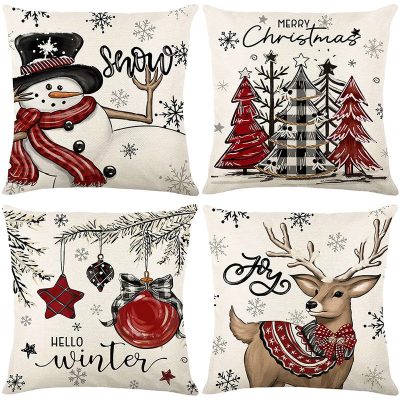 2+2 GRATIS | NordForm™ | Weihnachts-Kissenbezug