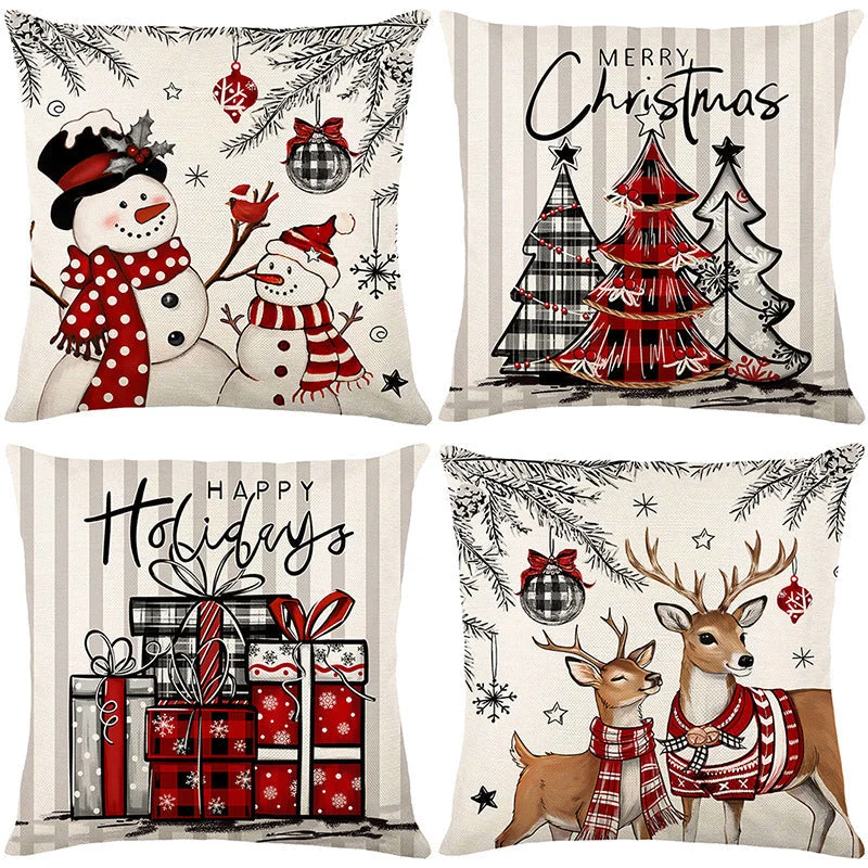 2+2 GRATIS | NordForm™ | Weihnachts-Kissenbezug