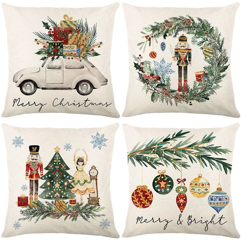 2+2 GRATIS | NordForm™ | Weihnachts-Kissenbezug