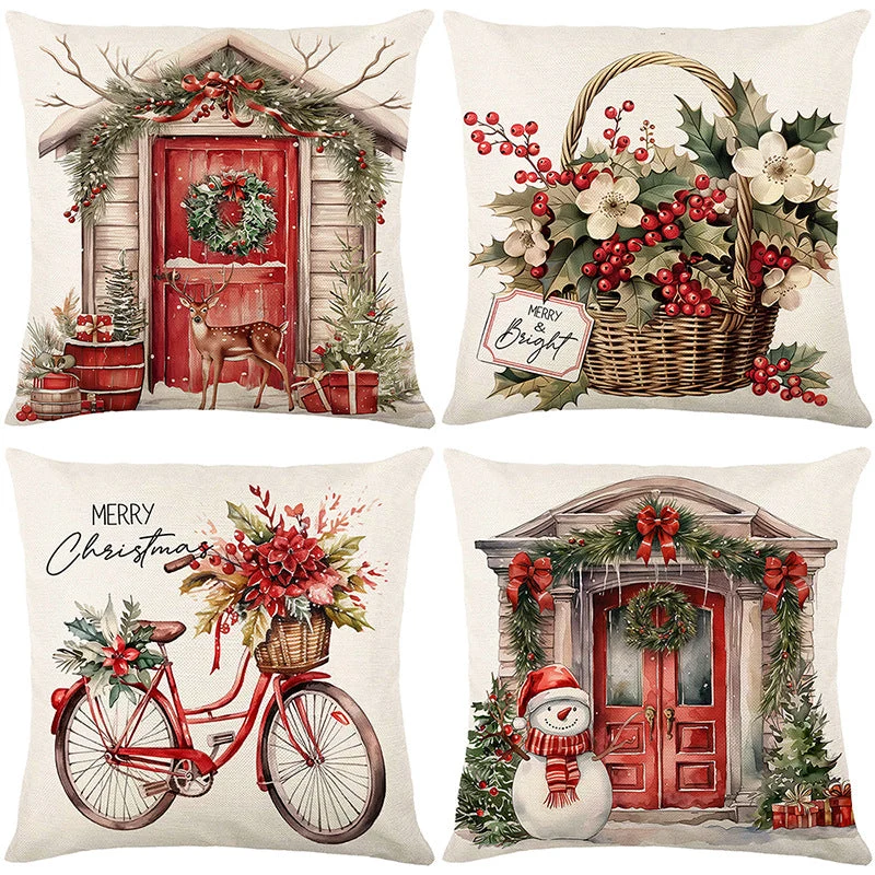 2+2 GRATIS | NordForm™ | Weihnachts-Kissenbezug