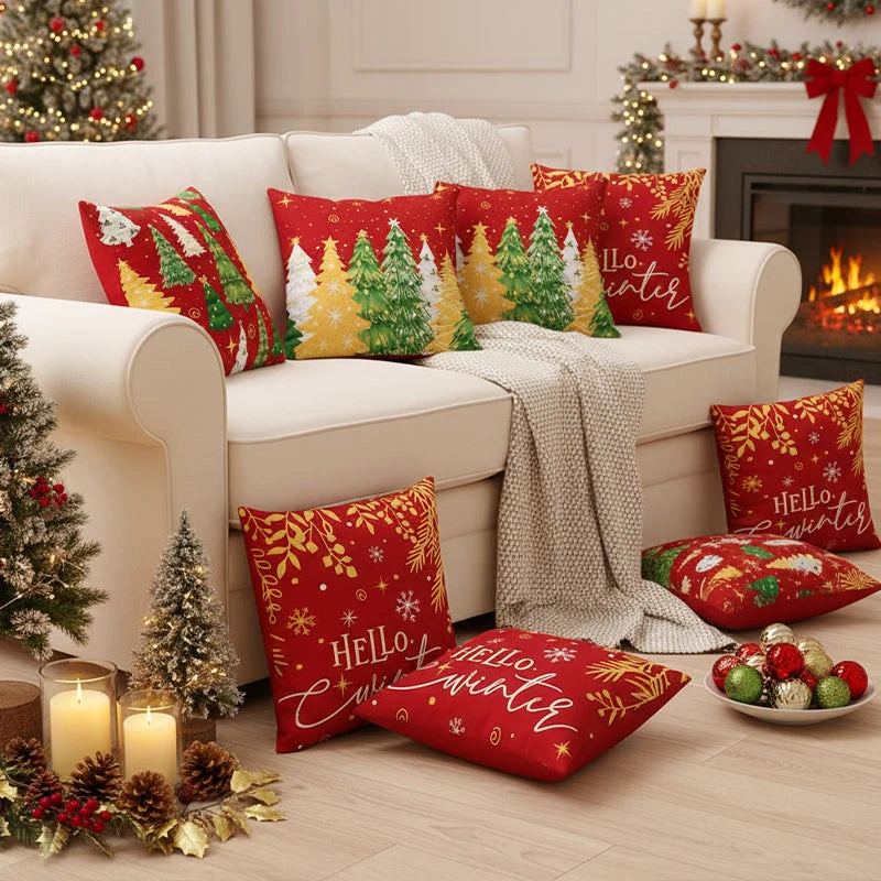 2+2 GRATIS | NordForm™ | Weihnachts-Kissenbezug