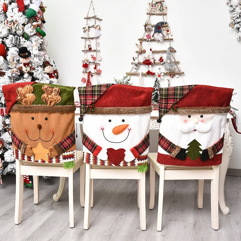 1+1 GRATIS | MerrySeat™ | Süße Weihnachts-Stuhlhussen