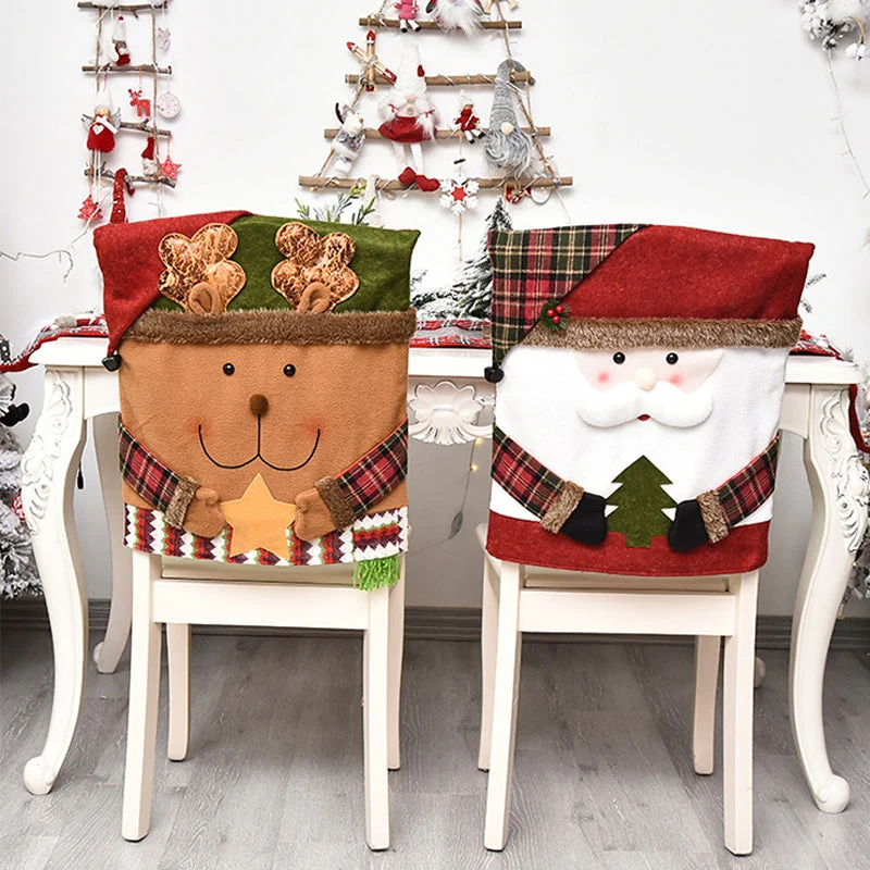 1+1 GRATIS | MerrySeat™ | Süße Weihnachts-Stuhlhussen