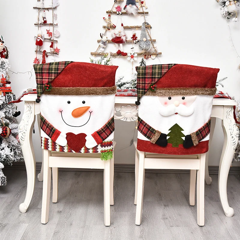 1+1 GRATIS | MerrySeat™ | Süße Weihnachts-Stuhlhussen