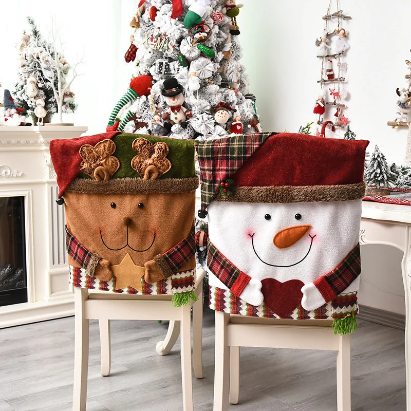 1+1 GRATIS | MerrySeat™ | Süße Weihnachts-Stuhlhussen