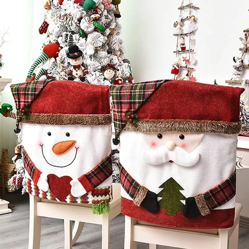 1+1 GRATIS | MerrySeat™ | Süße Weihnachts-Stuhlhussen
