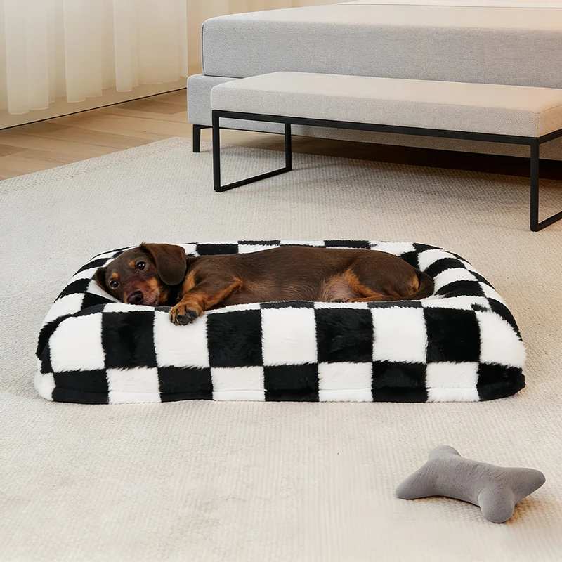 Komfort-infundierte orthopädische Hundedecke