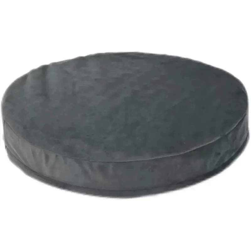 Rundes Hundebett mit Memory-Schaum-Kissen