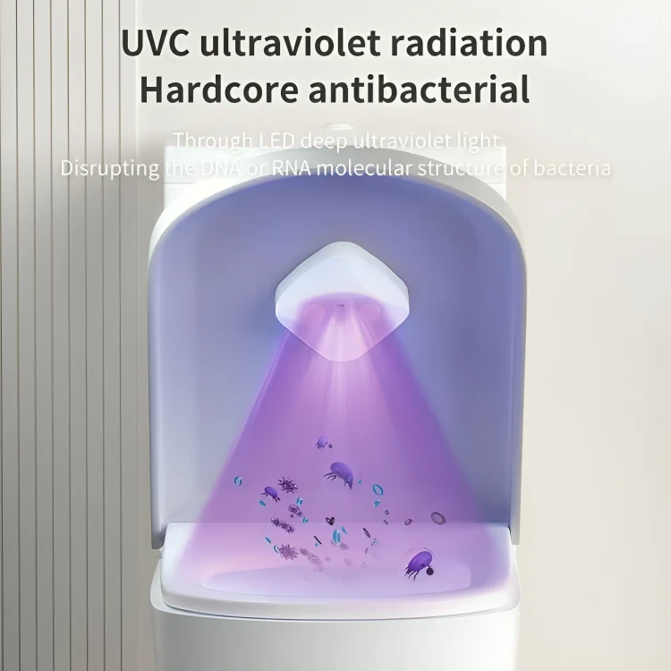50% RABATT | ToiShield™ | UV-Toilettenreiniger mit 99,9% Keimfreiheit & Nachtlicht