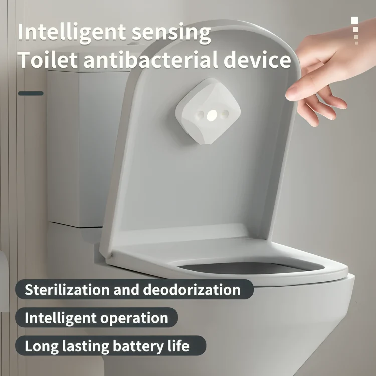 50% RABATT | ToiShield™ | UV-Toilettenreiniger mit 99,9% Keimfreiheit & Nachtlicht