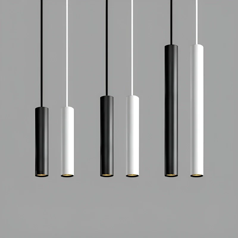 LED-Pendelleuchte – schlankes Röhrendesign | Ideal für Küche, Esszimmer und Arbeitsplatte
