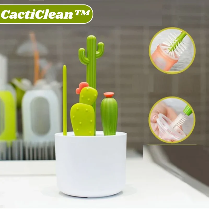 CactiClean™ | 4-in-1-Kaktus-Reinigungsbürste